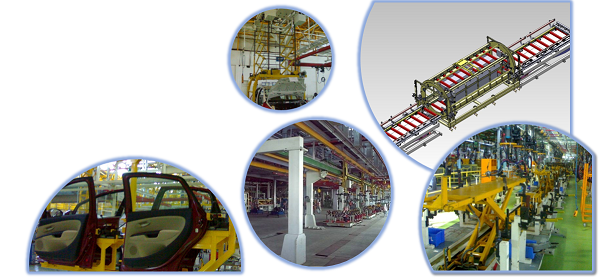 Gantry, Lifts, and Conveyor